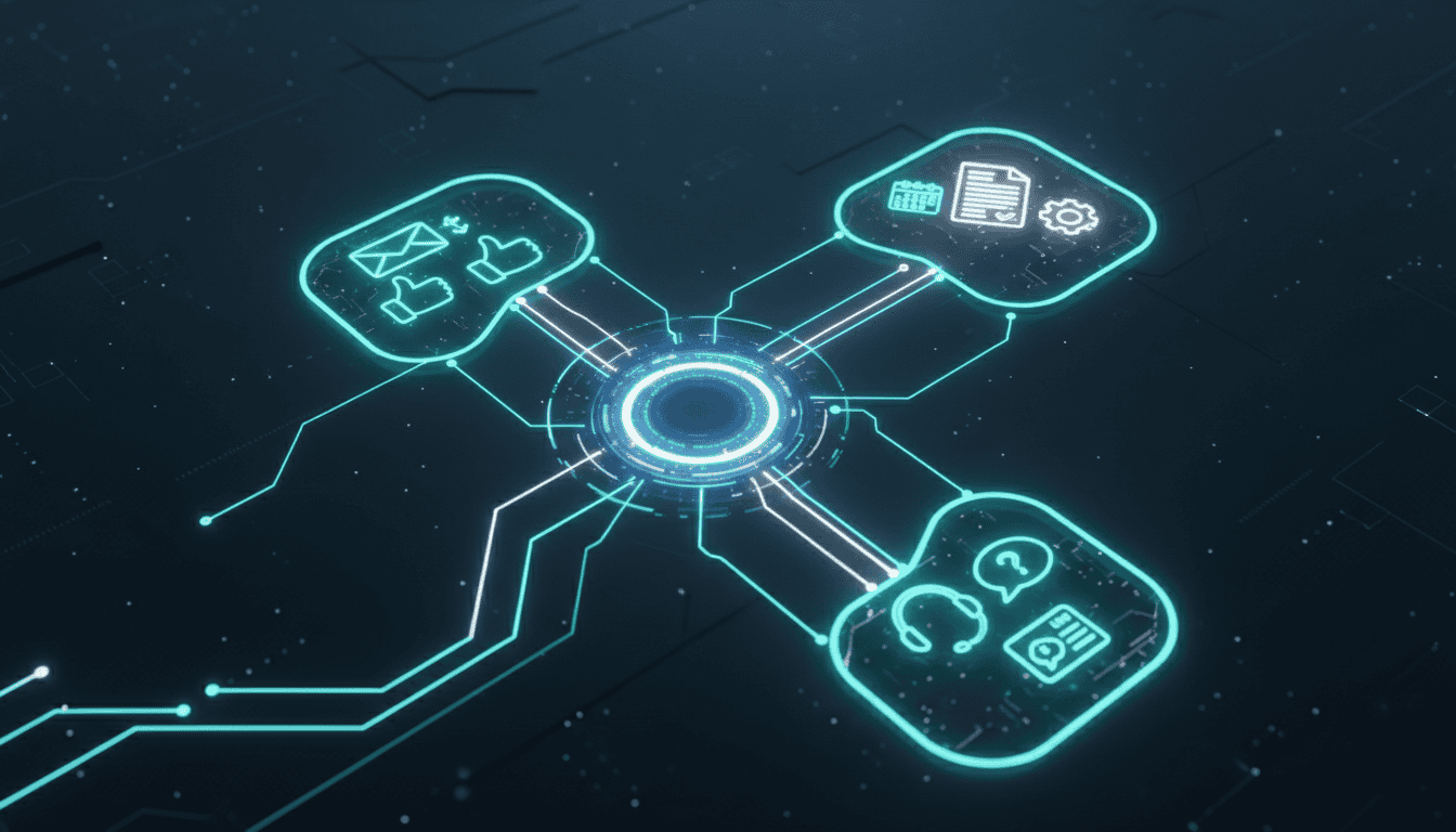 To showcase concrete examples of automation across different business departments like marketing, administration, and customer service.