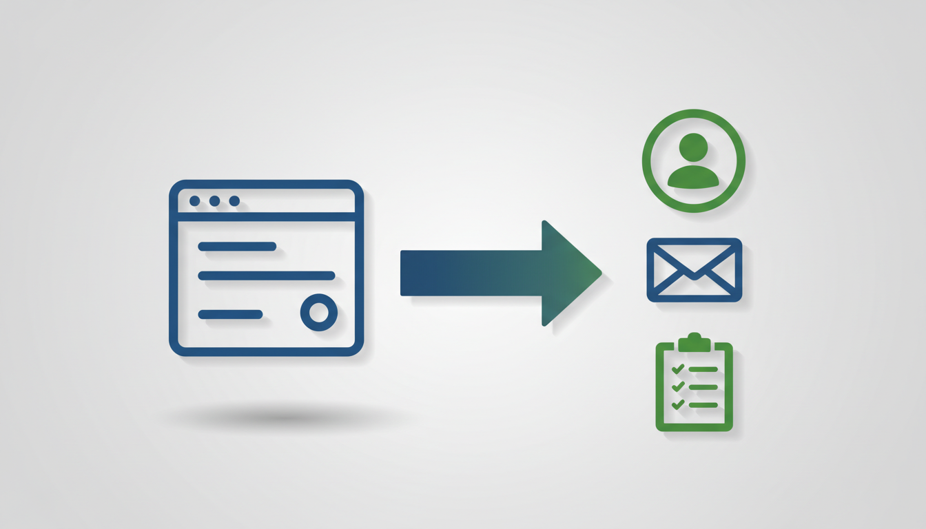 To visually explain the fundamental 'trigger and action' principle of workflow automation, as described in the article.