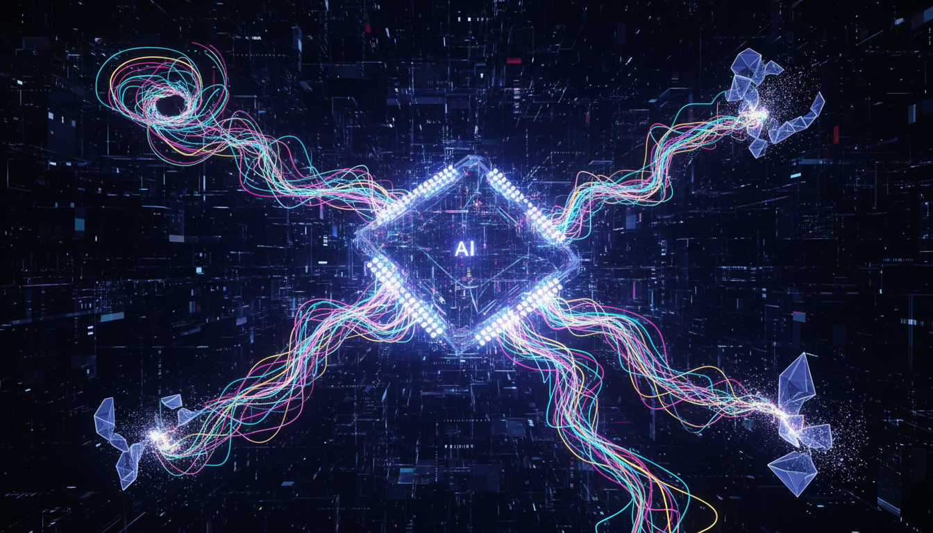 To illustrate the advanced concept of an 'AI Workflow Builder' that adds intelligent decision-making to automation.